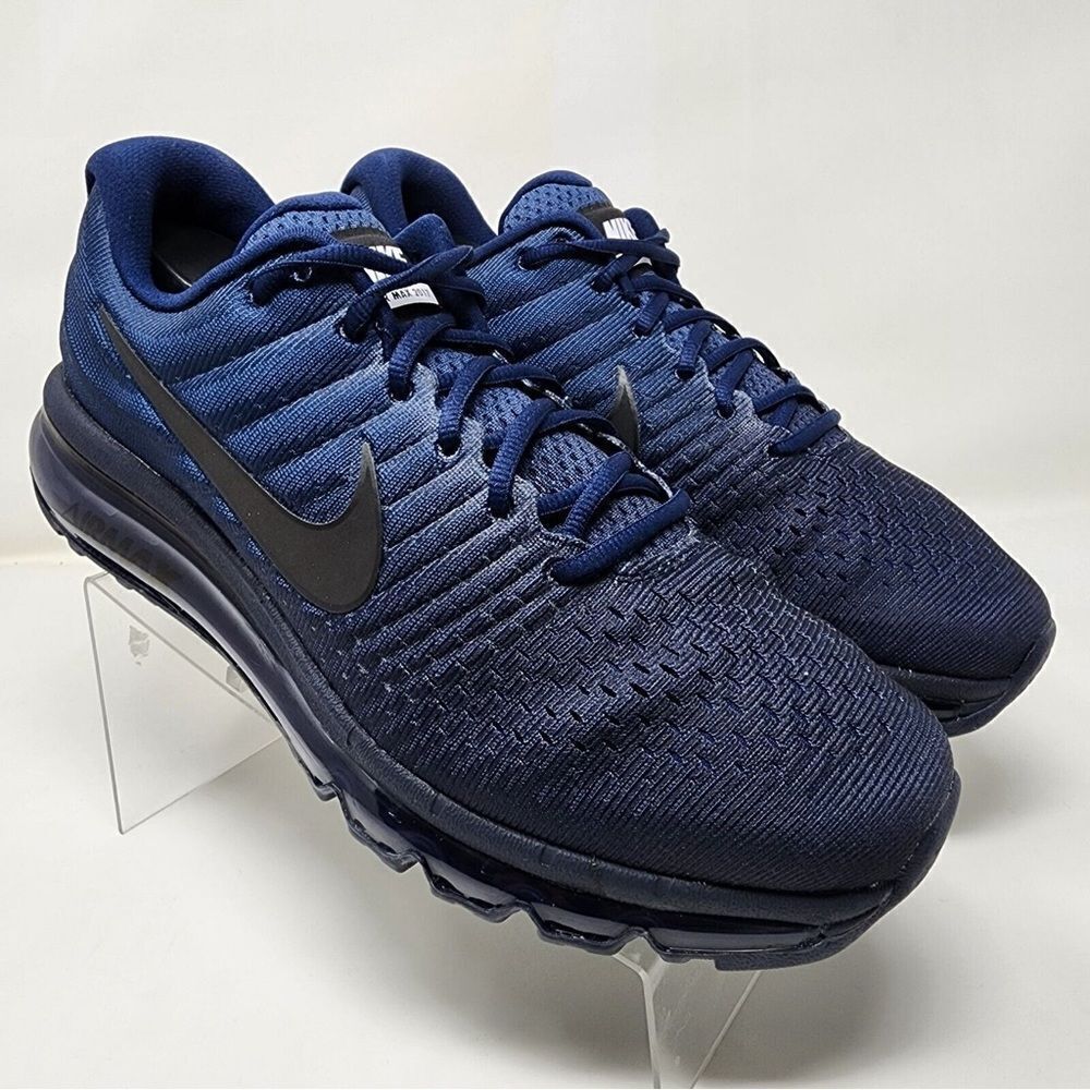 Men’s Nike Shoes Size 9 Air Max 2017 Midnight Navy 270 Force 90 1 97 95 NEW